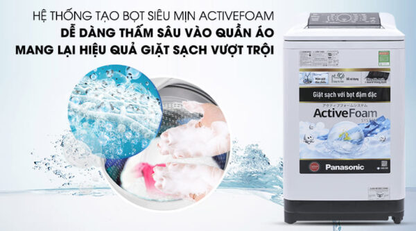 Máy giặt Panasonic lồng đứng 8.5 kg NA F85A4HRV 3