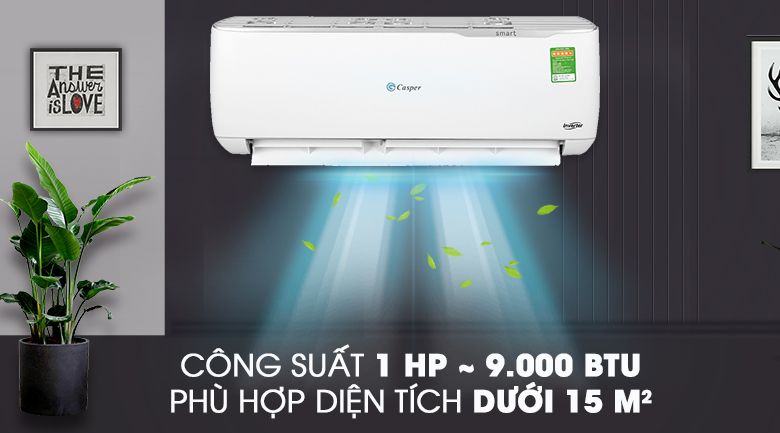 Điều hòa Casper 9000BTU inverter GC-09TL32