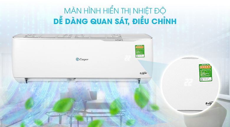 Điều hòa Casper 9000BTU inverter GC-09TL32