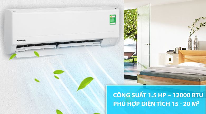 Điều hòa Panasonic 1 chiều 12000BTU N12WKH-8