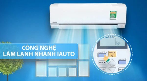 Điều hòa Panasonic 12000 BTU 1 chiều inverter XPU12XKH-8