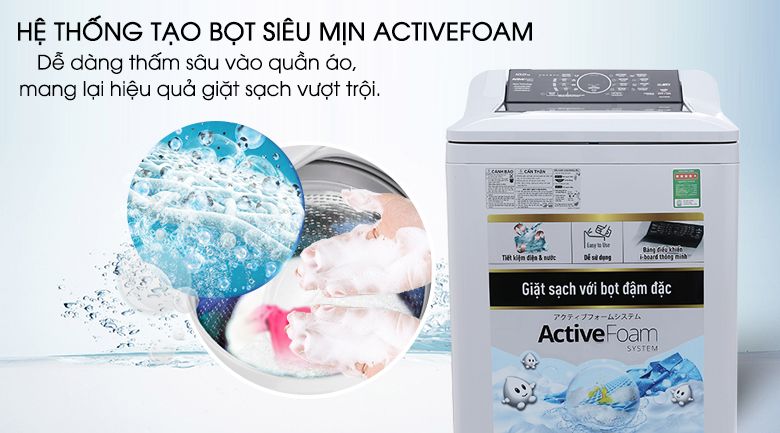 Máy giặt Panasonic lồng đứng 10 kg NA-F100A4BRV