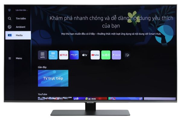 Smart Tivi QLED Samsung QA50Q80B 4K 50 inch logo