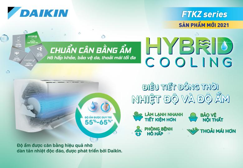 Điều hòa Daikin 1 chiều 24000BTU inverter FTKZ71VVMV