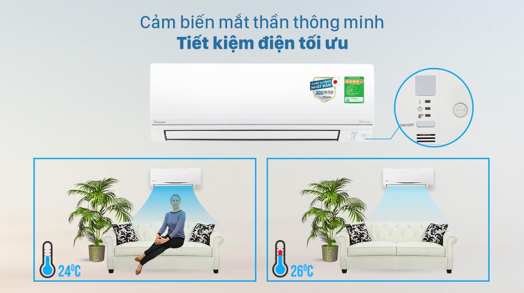 Điều hòa Daikin 2 chiều 9000BTU inverter FTHF25VAVMV