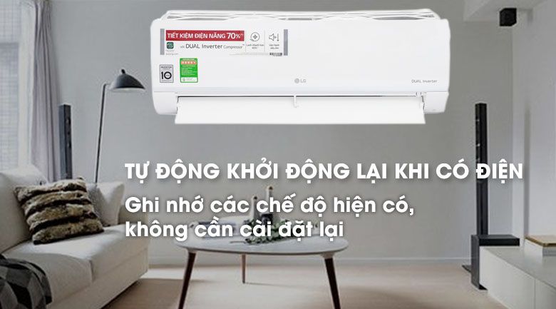 Điều hòa LG 1 chiều 24.000BTU inverter V24ENF