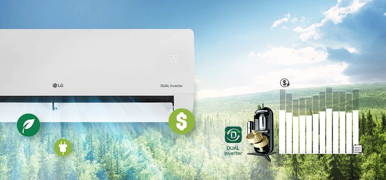 Điều hòa LG 18000BTU 2 chiều inverter B18END1