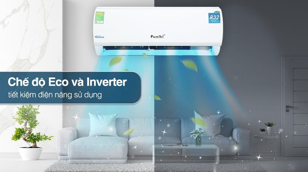 Điều hòa Funiki inverter 9000 BTU 1 chiều HIC09TMU