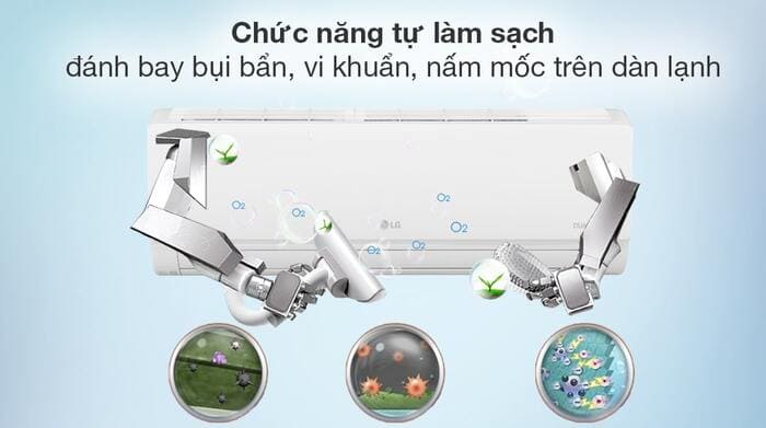 Điều hòa 1 chiều LG 12.000BTU 1 chiều V13WIN