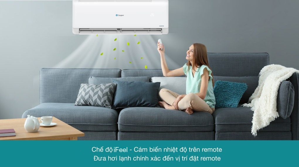 Điều hòa Casper 9000 BTU inverter 1 chiều TC-09IS35