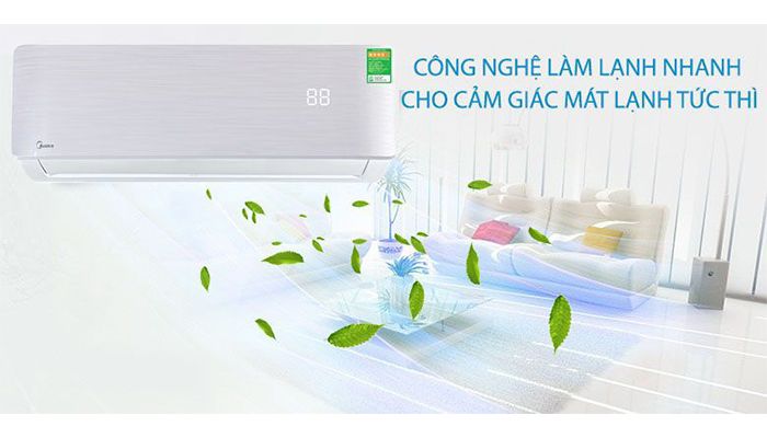 Điều hòa Midea 12000BTU 1 chiều MSAFG-13CRN8