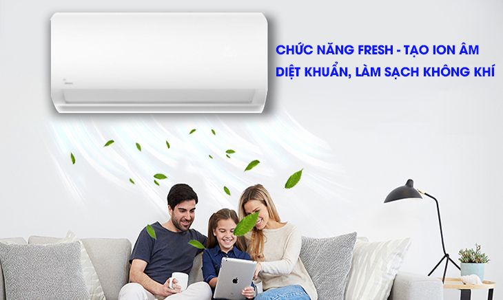 Điều hòa Midea 12000BTU 1 chiều MSAFG-13CRN8