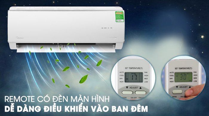 Điều hòa Midea 18000BTU 1 chiều MSAFG-18CRN8