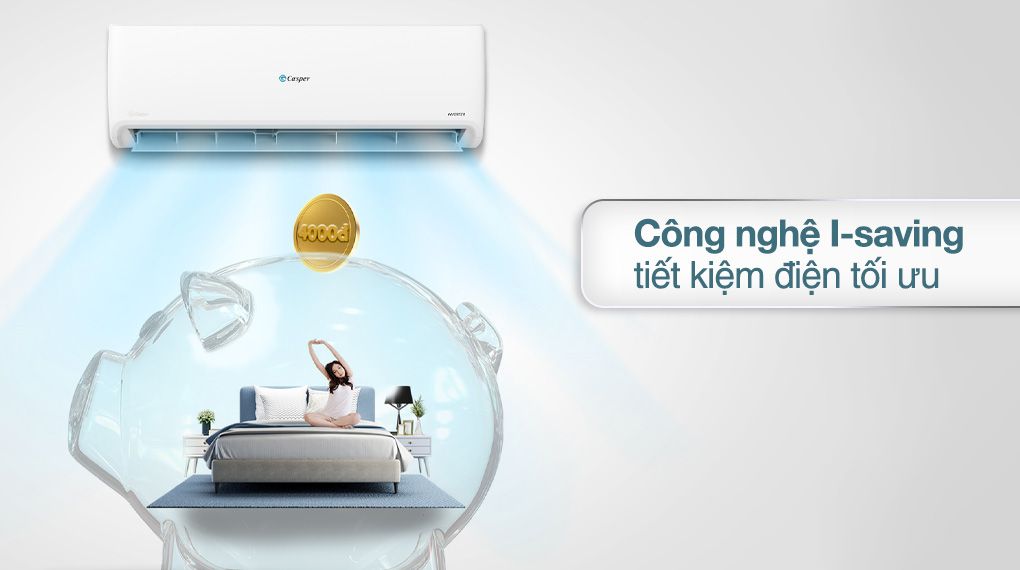 Điều hòa Casper inverter 9000 BTU 1 chiều GC-09IS35