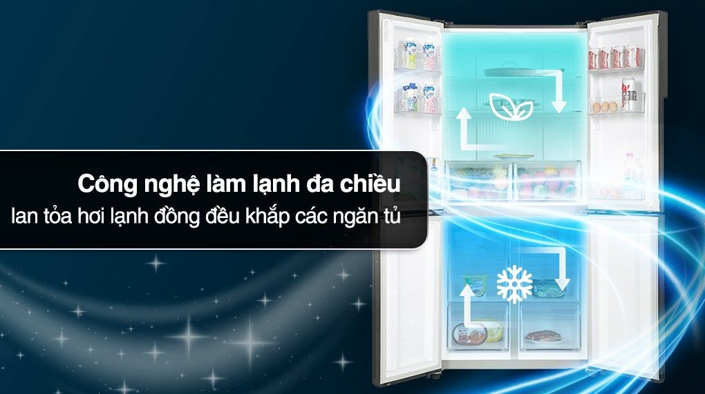 AQR-M525XA(FB) Tủ lạnh Aqua Inverter 456 lít