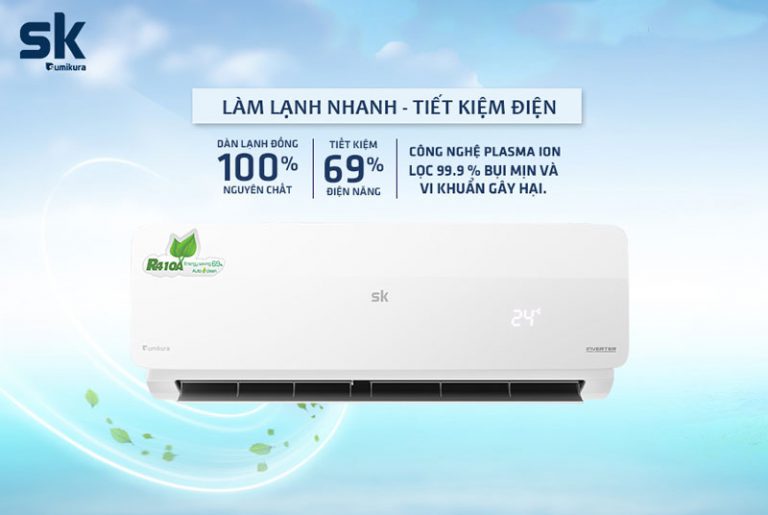 Điều hòa Sumikura 2 chiều 12.000BTU APS/APO-H120