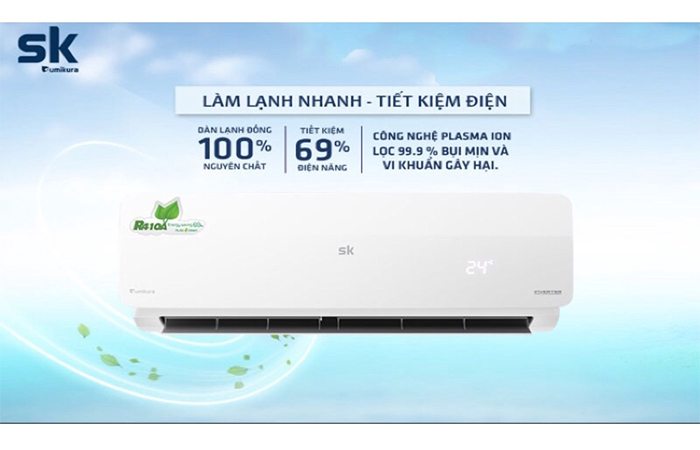 Điều hòa Sumikura 12000BTU 1 chiều inverter APS/APO-120 GOLD