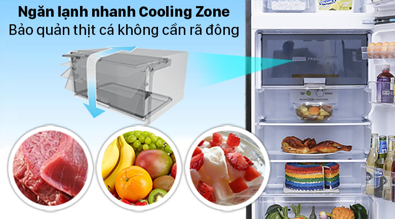 tu-lanh-Toshiba-Inverter-321L-co-ngan-lanh-nhanh-cooling-zone