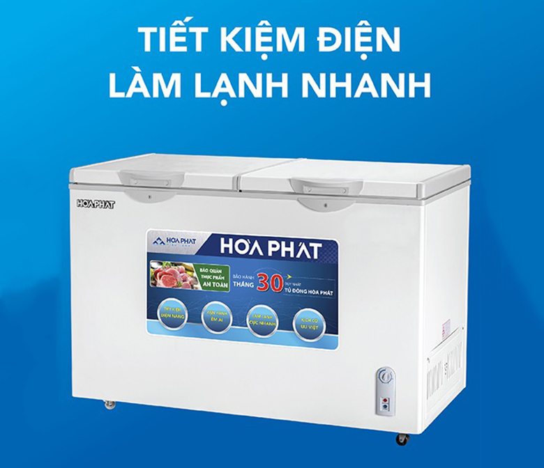 Tủ đông Hòa Phát 205 lít HCF 506S2Đ2