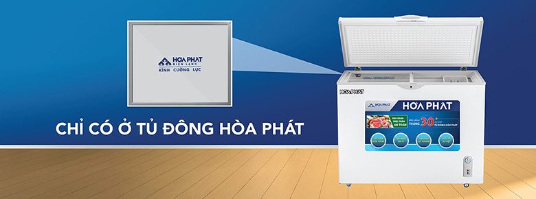 Tủ Đông Hòa Phát HCF-516S1Đ1 252 Lít 