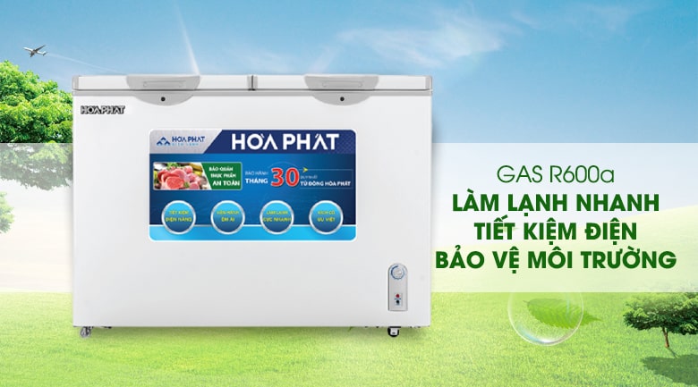 HCF 656S2Đ2 Tủ đông Hòa Phát 271 lít