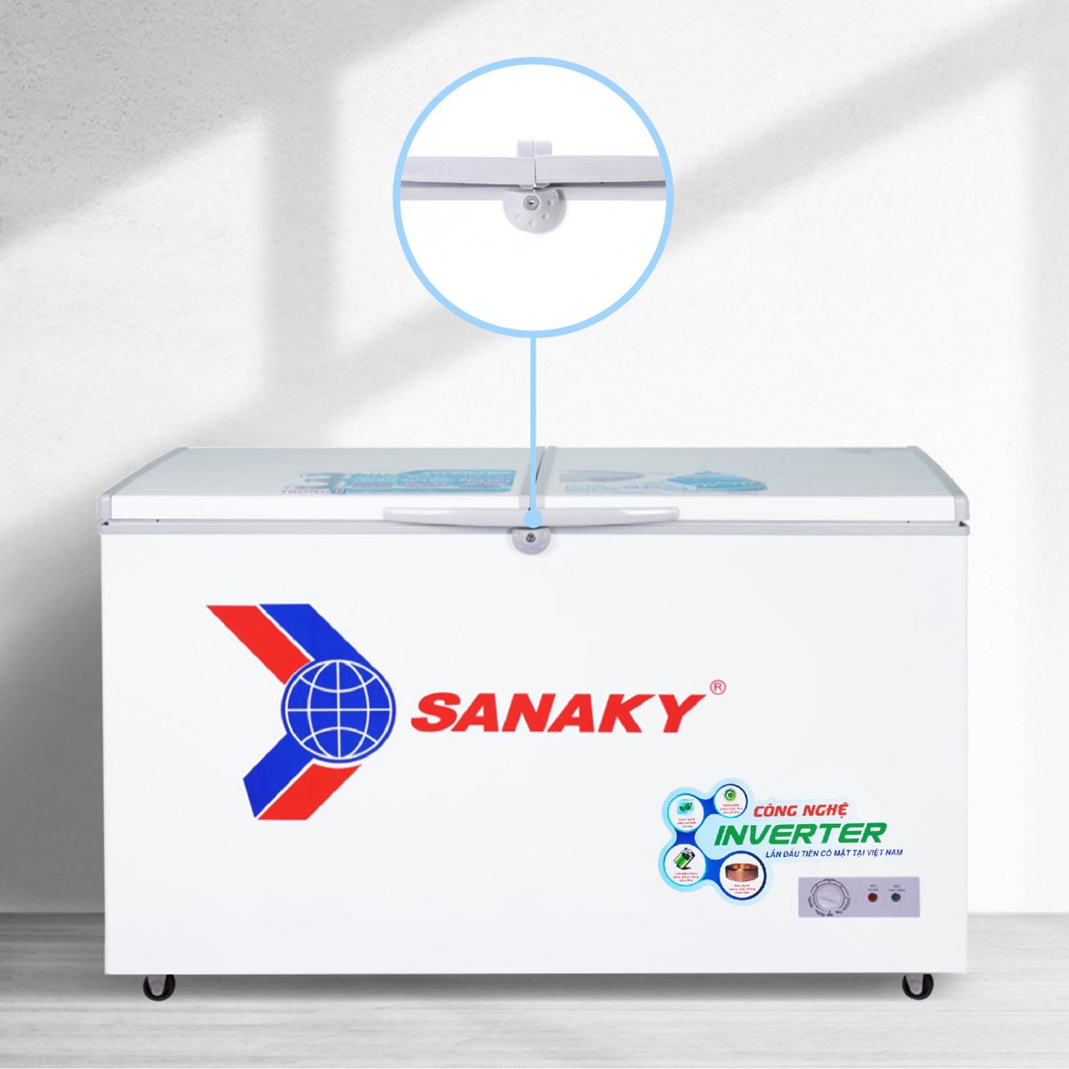 Tủ đông Sanaky 270L Inverter VH-3699A3