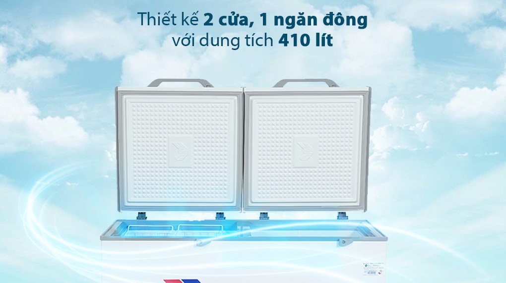 Tủ đông Sanaky Inverter 410 lít VH-5699HY3