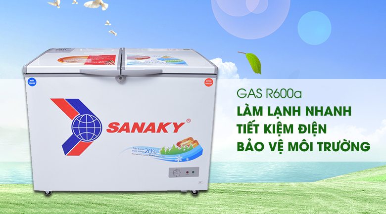 Tủ đông Sanaky 220 lít VH-2899W1