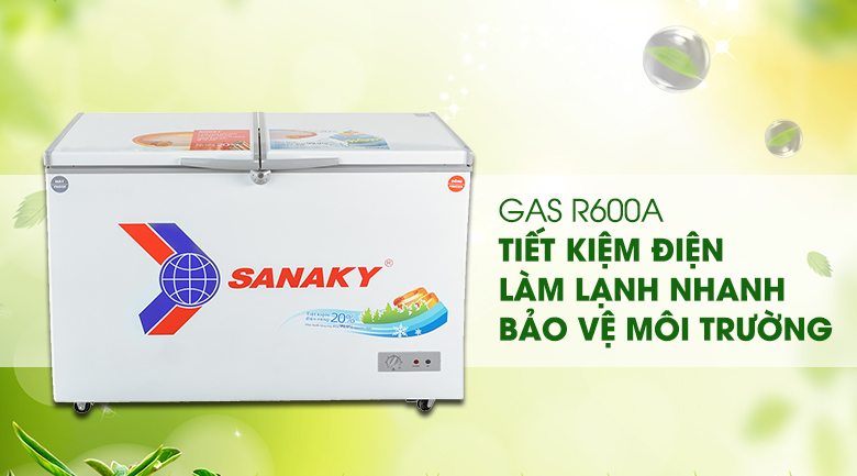 Tủ đông Sanaky 260 lít VH-3699W1